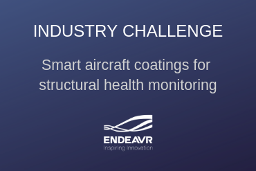 Graphic: Endeavr industry challenge - smart aircraft coatings for structural health monitoring