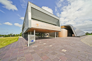 Image: Wrexham Glyndwr University's Optic Centre 